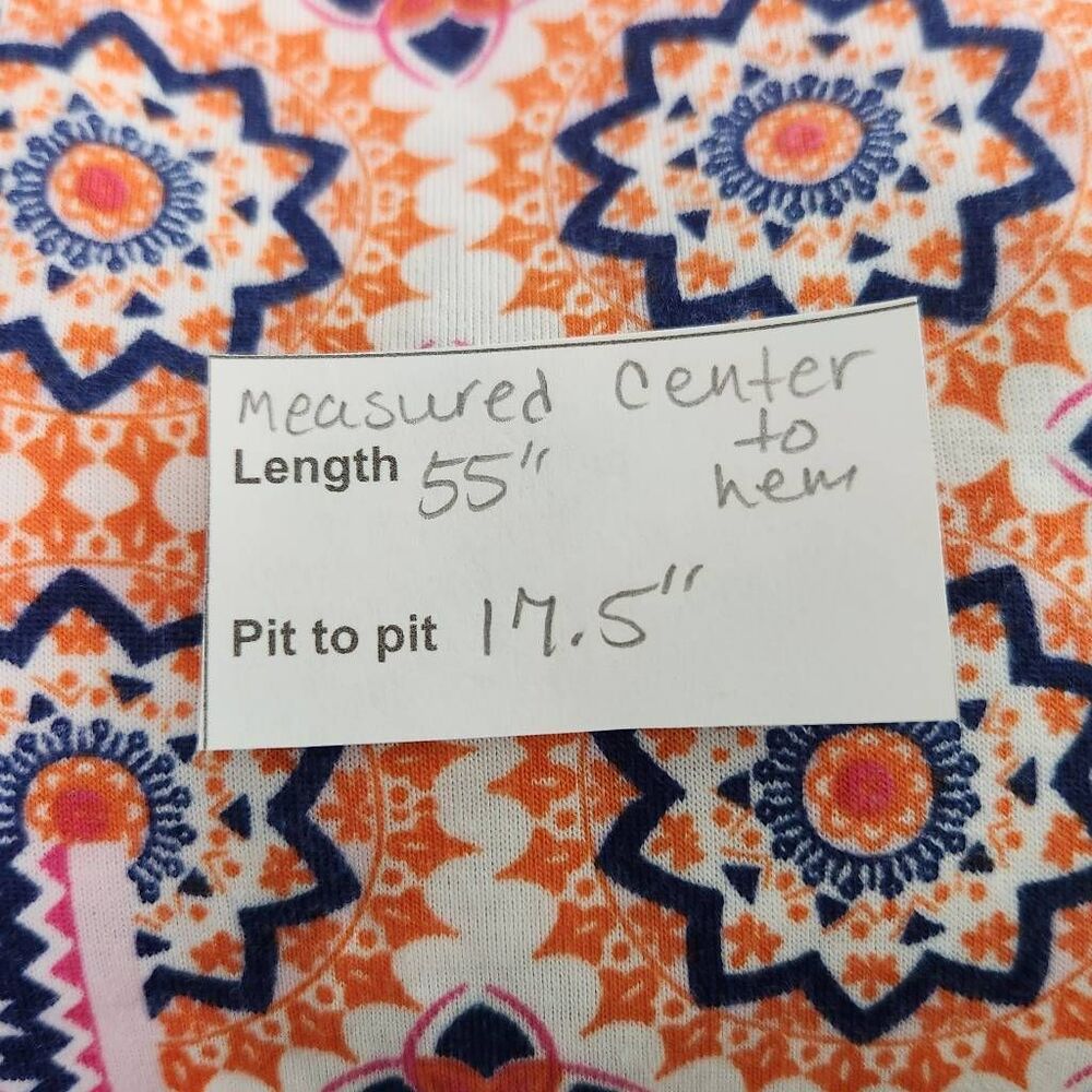 Kut from the Kloth Blue and Orange Boho Maxi Dress Size 12 Patchwork Boho Dress - Picture 10 of 10